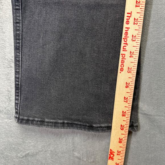 Signature Levi Strauss Women's High-Rise Kick Boot Jeans Size 10 Black #2011 - Picture 8 of 9
